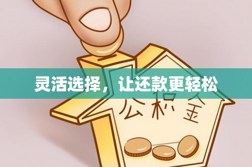 长城灵活选择，让还款更轻松
