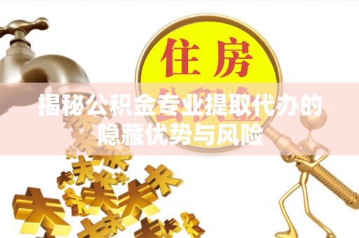长城揭秘公积金专业提取代办的隐藏优势与风险