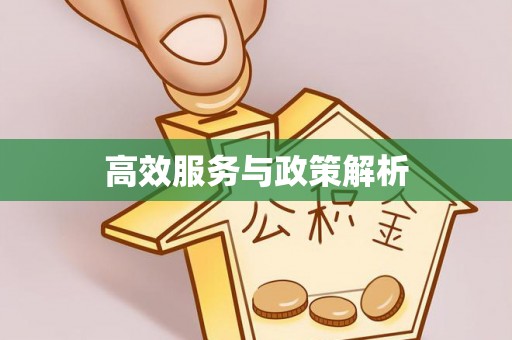 长城高效服务与政策解析