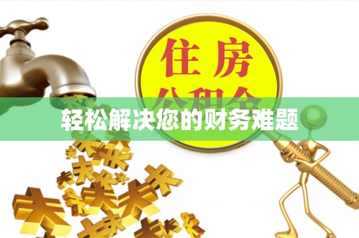 长城轻松解决您的财务难题